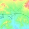 Mappa topografica 海浪村, altitudine, rilievo