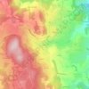 Mappa topografica Augel, altitudine, rilievo