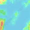 Mappa topografica Vadollano, altitudine, rilievo
