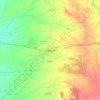 Mappa topografica Godhra, altitudine, rilievo