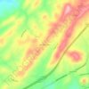 Mappa topografica Mountain View, altitudine, rilievo