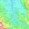 Mappa topografica El Tope, altitudine, rilievo