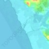 Mappa topografica Maubert, altitudine, rilievo