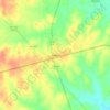 Mappa topografica Nixon, altitudine, rilievo