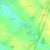 Mappa topografica Château de la Chabotterie, altitudine, rilievo