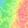 Mappa topografica Defreestville, altitudine, rilievo