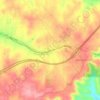 Mappa topografica Duncan, altitudine, rilievo