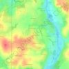 Mappa topografica Le Petit Comte, altitudine, rilievo