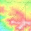 Mappa topografica Chloride City, altitudine, rilievo