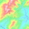 Mappa topografica Cogon, altitudine, rilievo