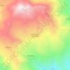 Mappa topografica Ayahuacas / Ayahuaca, altitudine, rilievo