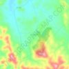 Mappa topografica Cerro del Hierro, altitudine, rilievo