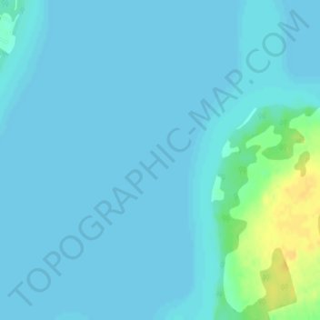 Mappa topografica Balsam Lake, altitudine, rilievo