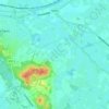 Mappa topografica Zwiep, altitudine, rilievo