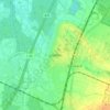 Mappa topografica Urloffen, altitudine, rilievo