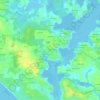 Mappa topografica Ker Hélène, altitudine, rilievo