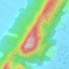 Mappa topografica Cerro Majuy, altitudine, rilievo