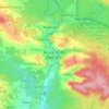 Mappa topografica Bruck in der Oberpfalz, altitudine, rilievo