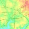 Mappa topografica Gateway Drive, altitudine, rilievo