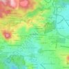 Mappa topografica Veracruz, altitudine, rilievo