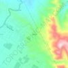 Mappa topografica Upong, altitudine, rilievo