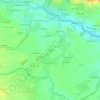 Mappa topografica Le Moulin à Vent, altitudine, rilievo