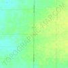 Mappa topografica Carrollton, altitudine, rilievo