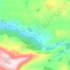 Mappa topografica Balvraid, altitudine, rilievo