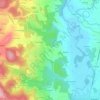 Mappa topografica Zol, altitudine, rilievo