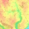 Mappa topografica Crépainville, altitudine, rilievo