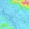 Mappa topografica 水園村, altitudine, rilievo