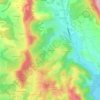 Mappa topografica Lestrade, altitudine, rilievo