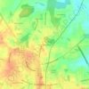Mappa topografica Lakeview Estates, altitudine, rilievo