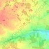 Mappa topografica La Mière, altitudine, rilievo