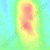 Mappa topografica Grove Hill, altitudine, rilievo