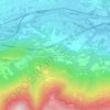 Mappa topografica Tignai, altitudine, rilievo