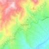 Mappa topografica Santa Isabel, altitudine, rilievo