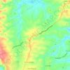 Mappa topografica Acacia, altitudine, rilievo