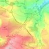 Mappa topografica Manywells Height, altitudine, rilievo