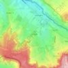 Mappa topografica Holset, altitudine, rilievo