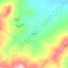 Mappa topografica Borgo Pietro Lupo, altitudine, rilievo