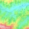 Mappa topografica Little Parrock, altitudine, rilievo