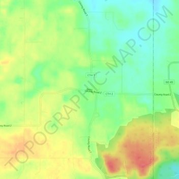 Mappa topografica Peru, altitudine, rilievo