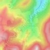 Mappa topografica Sombrevoir, altitudine, rilievo