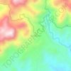 Mappa topografica Monterralo, altitudine, rilievo
