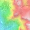 Mappa topografica Cima della Rosetta, altitudine, rilievo
