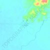Mappa topografica Colonche, altitudine, rilievo