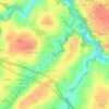 Mappa topografica L'Echaussée Cadet, altitudine, rilievo