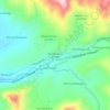 Mappa topografica Recinto Arroz Uco Bajo, altitudine, rilievo