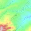 Mappa topografica Owacan, altitudine, rilievo
